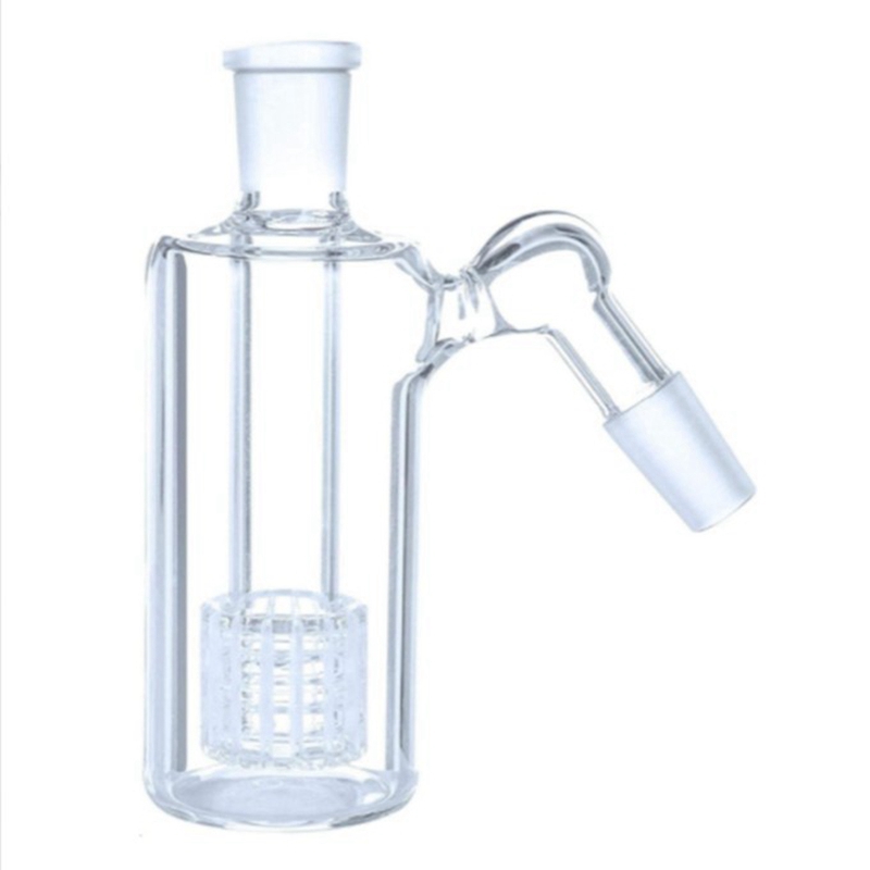 

smoking pipe 45 90 Degree Glass Ash Catcher 14mm 18mm 4.5 Inch Mini Hookah Glass Bong Water Catchers Thick Pyrex Clear Bubbler Ashcatcher