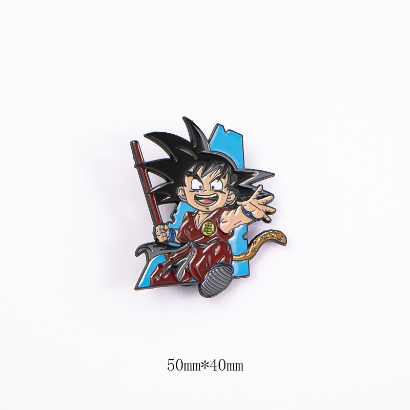 

Cool boy dragon brooch Cute Anime Movies Games Hard Enamel Pins Collect Metal Cartoon Brooch Backpack Hat Bag Collar Lapel Badges, As picture