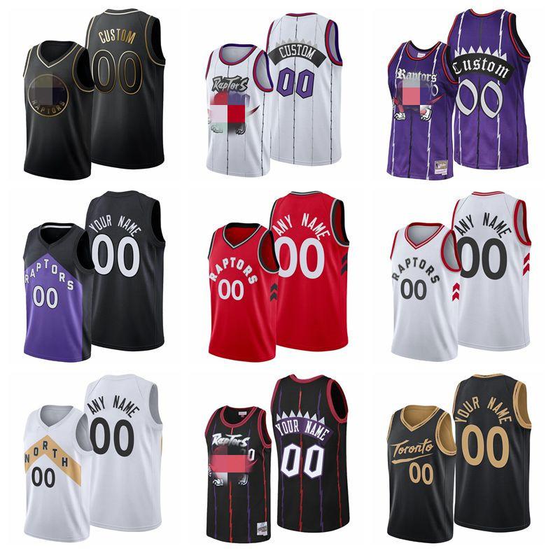 

Kyle Lowry 7 Fred VanVleet 23 Pascal 43 Siakam Basketball Jerseys #00 Custom Stitched Mens 2021-22 Edition City Jersey S-6XL, As photo