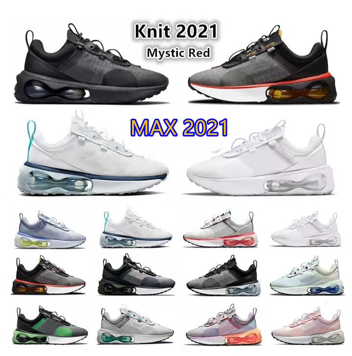 

NEW Max 2021 Running Shoes Air Triple Black Mystic Red 2021s Original OG Sneakers Airsmax Iron Grey Men Women Trainers Venice Have a Good Game Ashen Slate Sneakers 36-45, 25