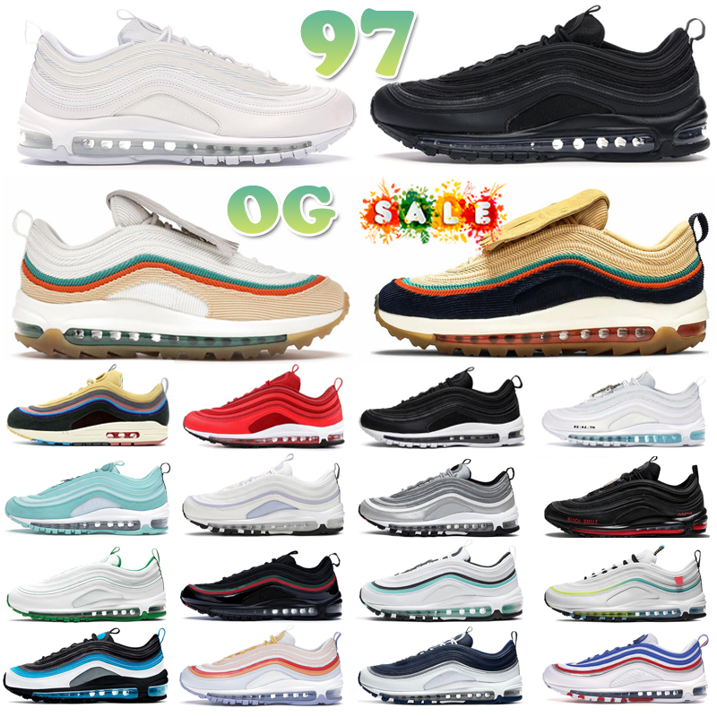 

designer sneaker shoe 97 97s running men women trainer sneakers Sean Wotherspoon MSCHF Lil Nas Satan, #11 mschf lil nas satan