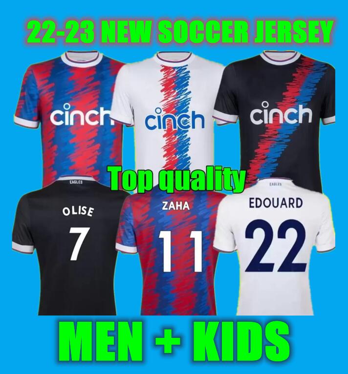 

22/23 Palace Soccer Jerseys Zaha MILIVOJEVIC TOWNSEND SAKHO BENTEKE MATETA EZE McARTHUR CPFC 2022 2023 EAGLES men kids Kits sock Full sets Football Shirt DGKI, 12