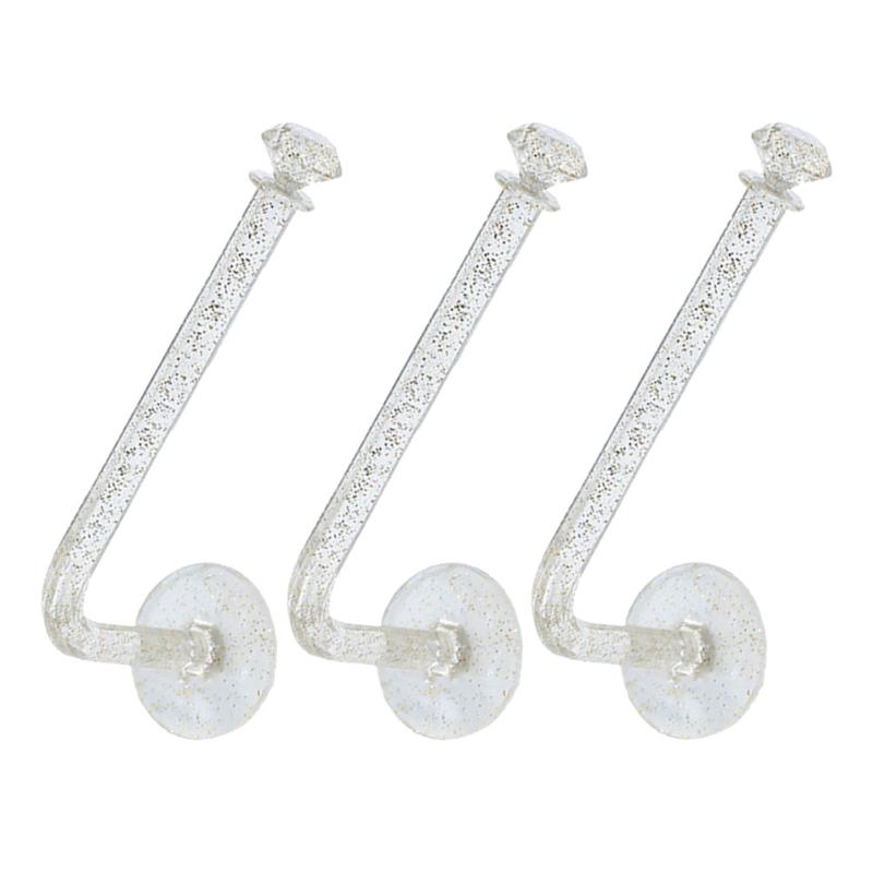 

Bandanas 3pcs Simple Hair Ropes Storage Holders Scrunchies Organizer Hangers