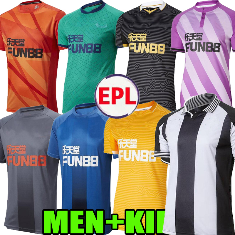 

Newcastle Soccer Jersey WOOD NUFC 21 22 BRUNO G. WILSON SHELVEY ALMIRON 2021 2022 Away Black TRIPPIER Football Shirt MAXIMIN Men kit  Equipment
