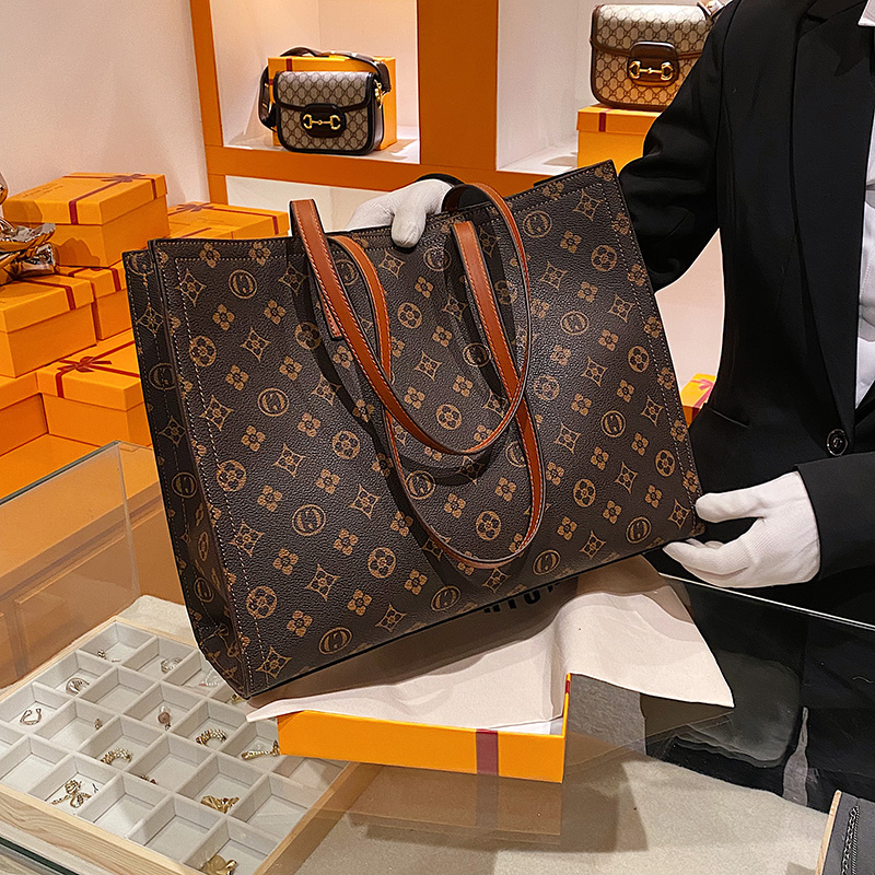

2022 New High Quality Handbag Women Luxurys Designers Bags Casual travel ribbon tote bag PU material fashion shoulder bag's wallet, 01