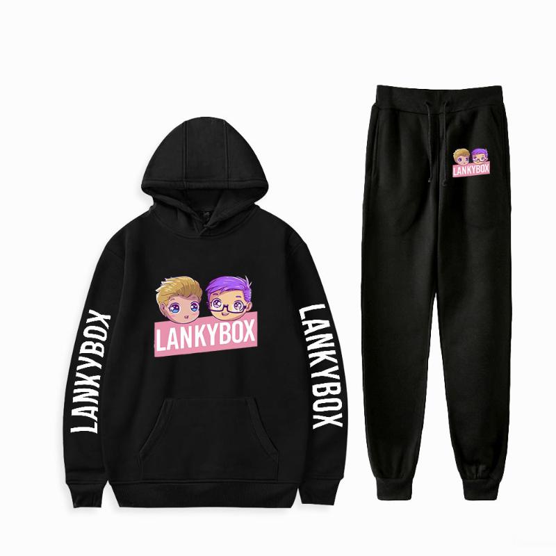 

Men's Tracksuits Anime Lankybox 3D Print Men's Sportswear Sets Casual Tracksuit Two Piece Set Top And Pants Sweat Suit Male Sporting Sui, 002