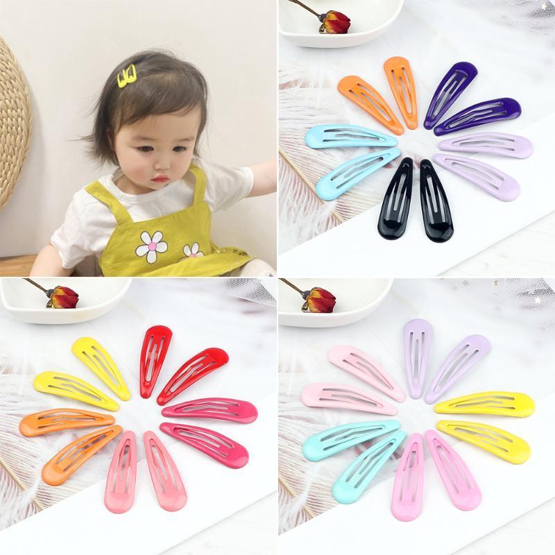 

Hair Accessories 5/10Pcs Candy Color Clip Cute Colorful BB Duckbill Hairpins Sweet Waterdrop Shape Barrettes For Women Girl Kids, 5pcs morandi mixed