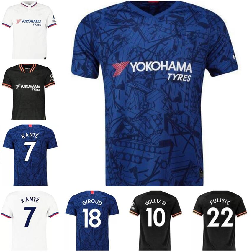

Thailand 2019 2020 KANTE WILLIAN PULISIC GIROUD soccer jersey Camiseta de football shirt 19 20 PEDRO ABRAHAM maillot camisetas.