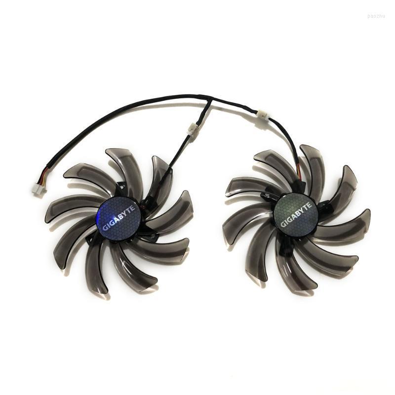 

Fans & Coolings 2PCS/set 95MMM 10010 FS1210-S2053A Graphics Card Fan For Gigabyte GVN550WF2 N56GOC R667D3 R777OC R9 270 VGA CoolingFans