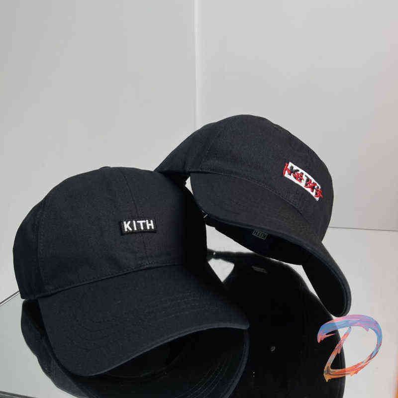 

Embroidered KITH Baseball Caps Men Women Embroidered Eaves Cap Baseball Cap Classic Duck Tongue Casual Hat T220726, Lengsuanlin1