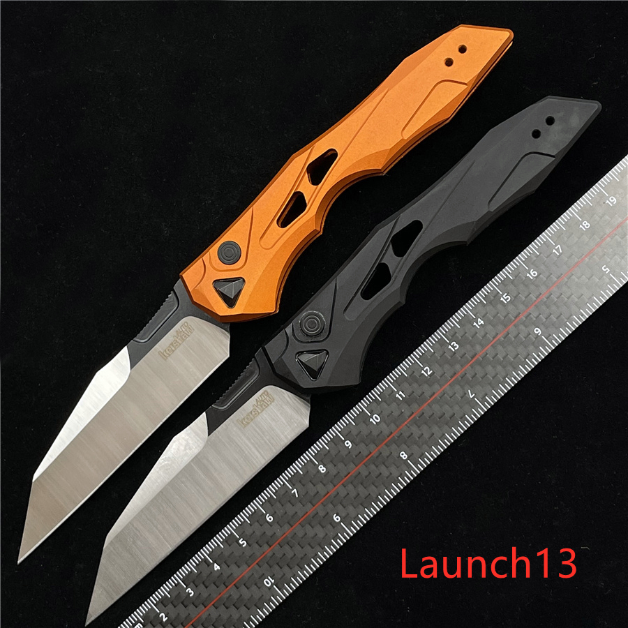 

Keshaw 7650 Launch13 automatic auto folding knife CPM-154 aluminum handle outdoor camping hunting pocket EDC tool knife