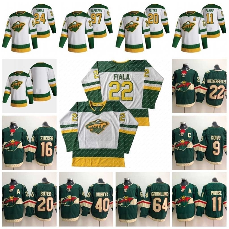 Xfl2020 2021 Reverse Retro Jersey 97 Kirill kaprizov 11 Zach Parise 20 Ryan Suter Kevin Fiala Mikael Granlund Matt Dumba Mikko Koivu