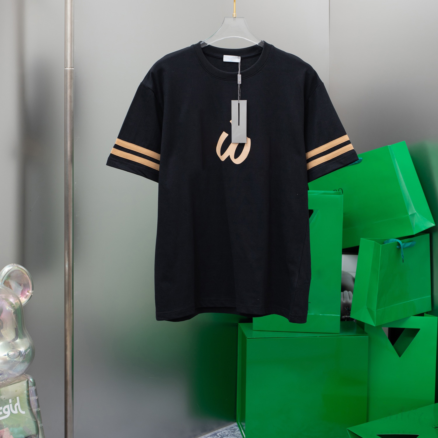 

2022 Men' T-Shirts, High street hip-hop style,women' letter print, loose fashion Clothing Designer Tees Shorts Sleeve Clothes Slim Fit print t shirt