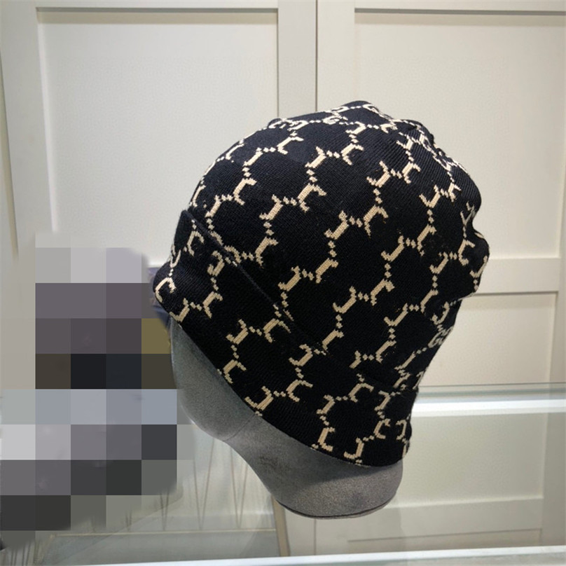 

2022 Knitted Hat Beanie Cap Designer Skull Caps for Man Woman Winter Hats 8 Color Top Quality 888, No