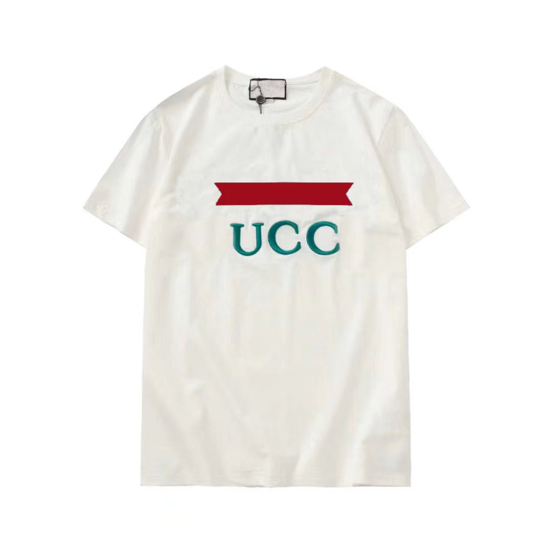 

Men women t shirt High Quality Letter Print Mens Designer Clothes designe Famous Round Neck Short Sleeveprinted with letters designer shirts, Multi