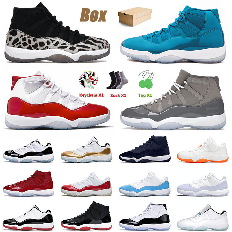 

11 11s XI With Box Basketball Shoes Og Jumpman Cherry Cool Grey Cap And Gown Gamma Blue Mens Women Trainers Sports Sneakers Size 13, A52 cherry 40-47