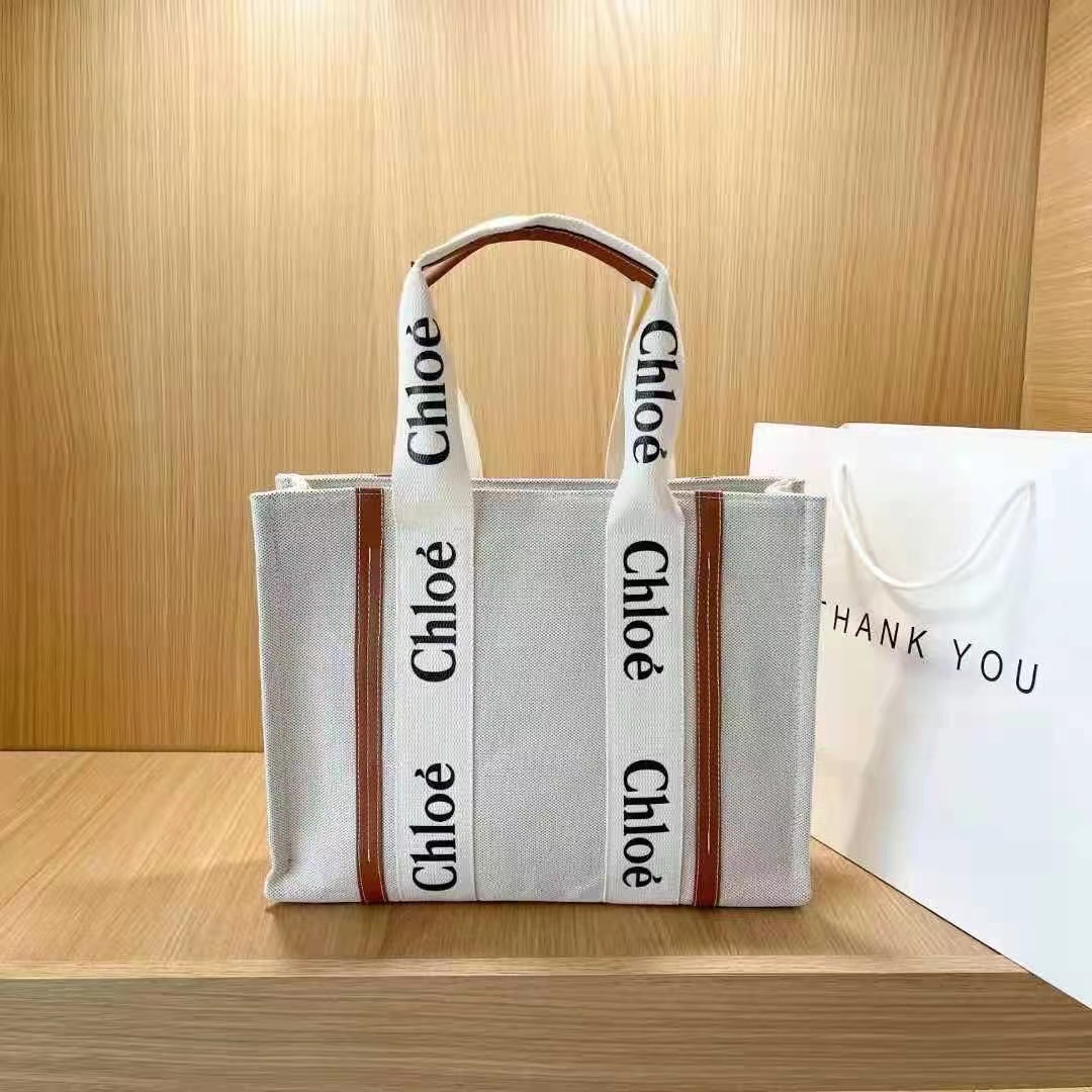 

2022 Designer bags 5A Women Handbags Tote Shopping bag High Quality Handbag WOODY Totes Canvas Beach bag Travel Crossbody Shoulder Purses, 12