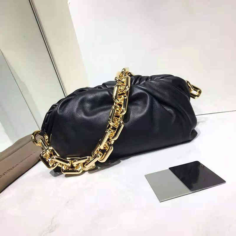 

Handbags Venetas Designer Bottegas Bag Chain Cloud 2022 New Leather Women's Pleated Portable Shoulder Dumpling Armpit, Yellow finch green