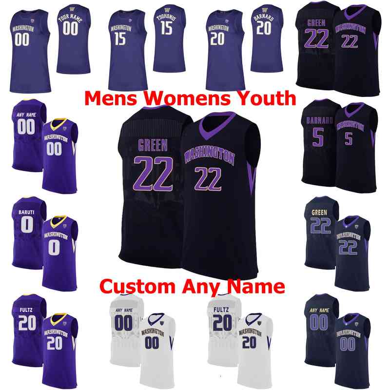 

Washington Huskies College Basketball Jerseys Jonah Geron Jersey Elijah Hardy Reagan Lundeen Noah Neubauer Bryan Penn-Johnson Custom Stitche, Womens purple