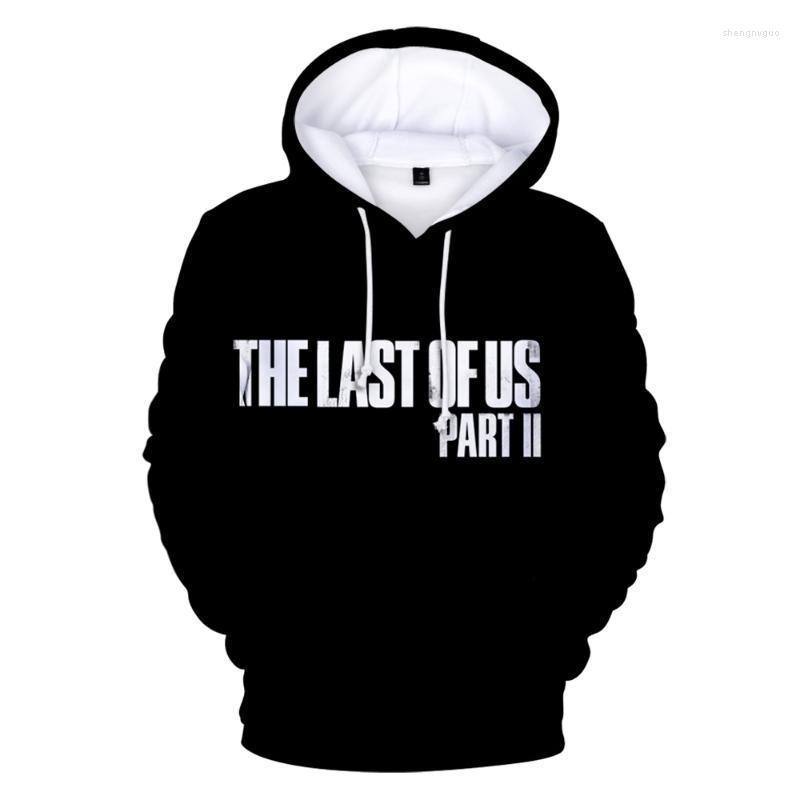 

Men's Hoodies & Sweatshirts The Last Of Us 3D Men Women Letter Print Autumn Winter Pullovers Hooded Streetwear Oversize Sweatshirt, K05642