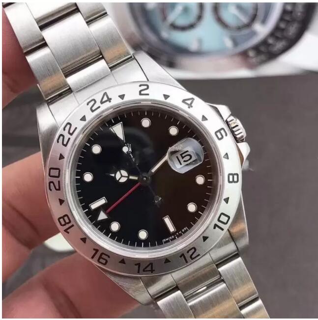 

BP Factory old modle gmt Mens Watch 2813 2836 3187 movement Automatic Mechanical 40MM Business Wristwatches Life Waterproof Stainless Steel Wristwatch watch, Gold