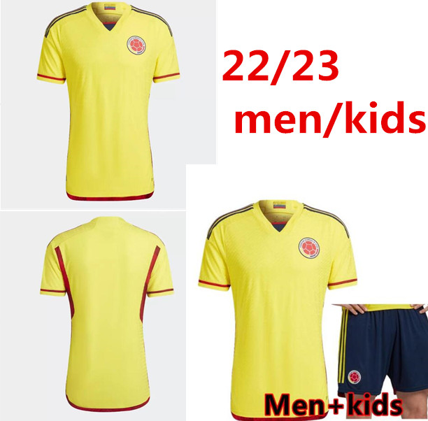 

2022 2023 Thailand quality Colombia away soccer jersey JAMES copa america colombia football shirt FALCAO Camiseta de futbol maillot 999, Black