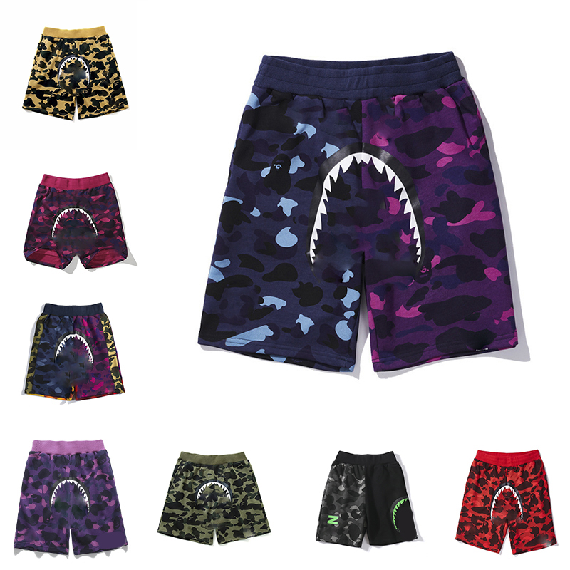

Shark Mouth Head Designer Men' Shorts Japanese Ladies Couples Sports Ape Embroidered Beach Pants Baby High Quality Clothing Shorts Factory Outlet, Supplement (not shipped separately)