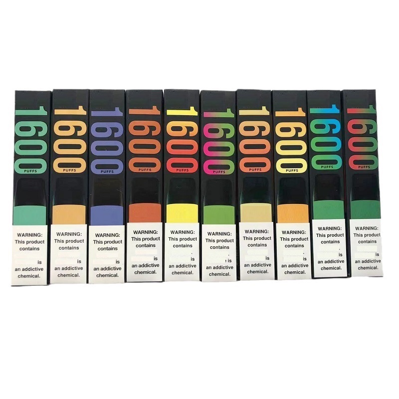 

1600 XXL Puff 1600 disposable e-cigarettes electronic cigarettes vape device prefilled disposable vapor 800 bar plus puff 800 bang xxl esco bars