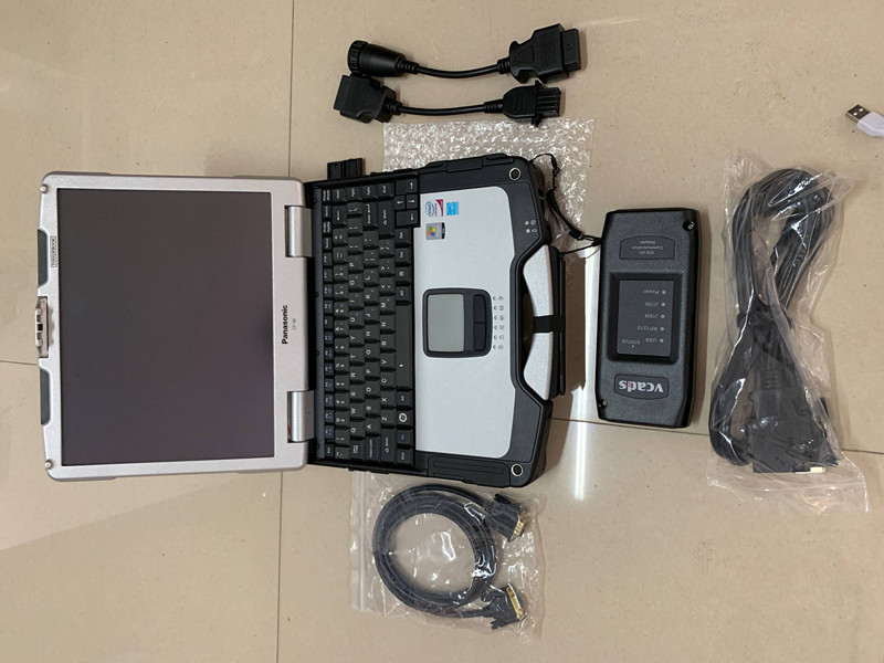 

Auto Diagnostic Tool VCADS Pro 2.40 for Volvo Truck Code Reader Clear Fault Codes with CF-30 Laptop