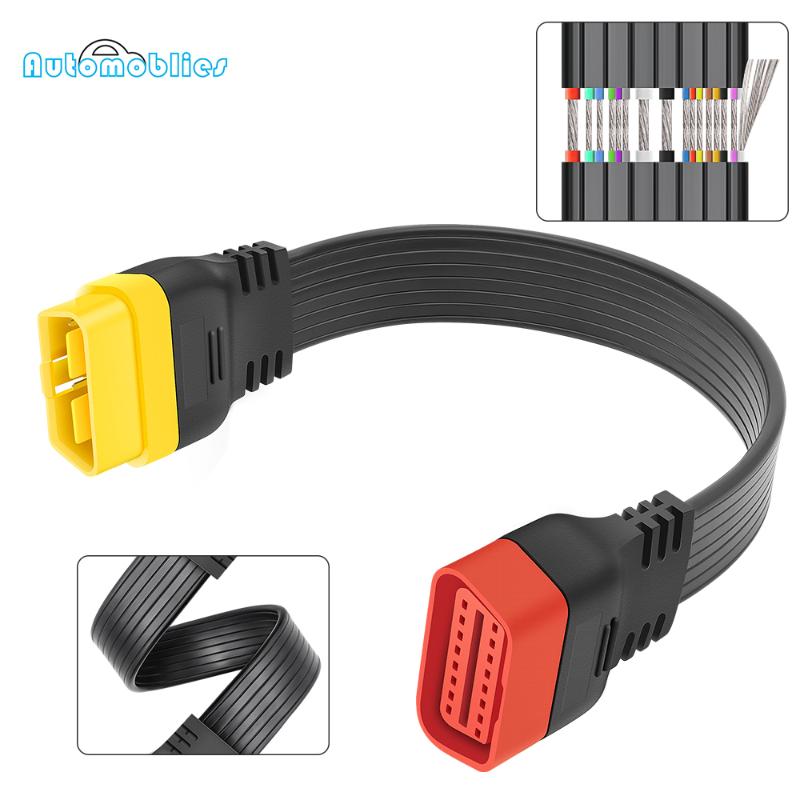 

Diagnostic Tools Universal OBD OBD2 Extension Cable 16 Pin Male To Female 2 Extended Connector For Car Auto PK