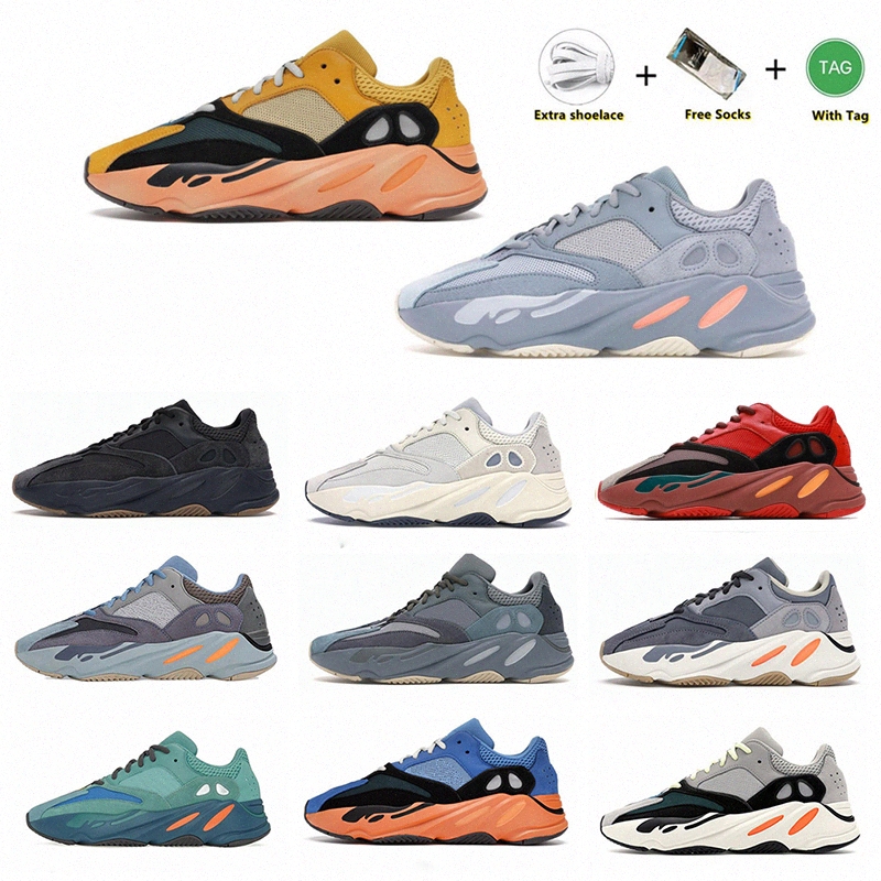 Casual Shoes running shoe 700 V1 mens womens Design Original Utility black analog Blue men women sports size 36-46 us12 z00o#