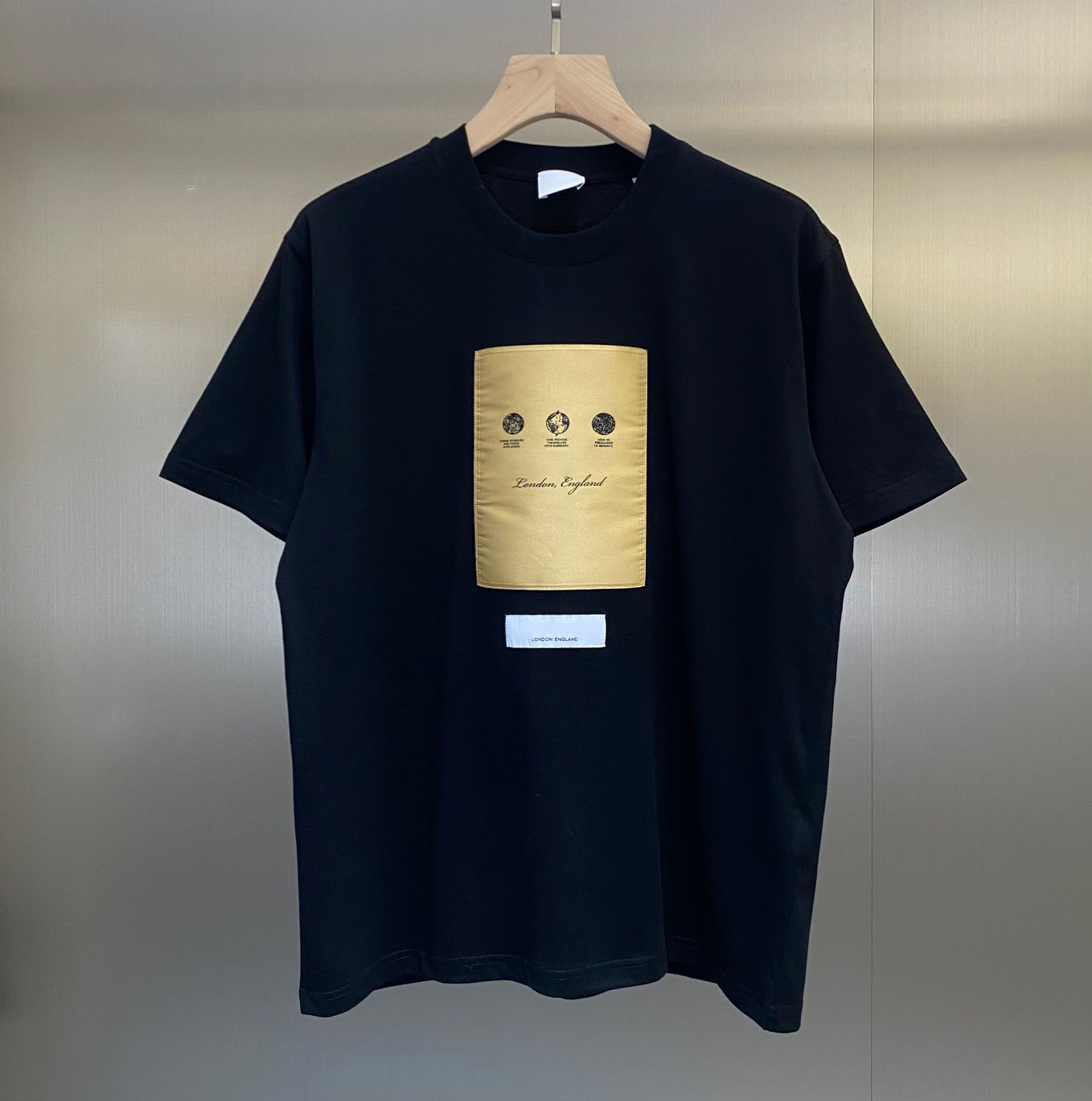 

New AOP jacquard letter knitted sweater in autumn / winter 2022acquard knitting machine e Custom jnlarged detail crew neck cotton rd89fdmdd, Black