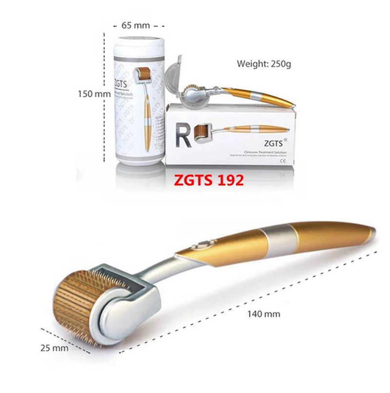 

TM-ZGTS Derma Roller 192 Titanium Micro Needles Anti-Aging Skin Beauty Care Rejuvenation