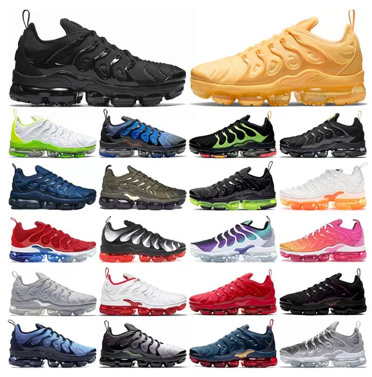 

2022 Designer Mens Women running shoes plus TN sports trainers UNDFTD White Volt Knicks Black Oracle Aqua Atlanta Orlando Midnight Navy Cargo Khaki tns air sneakers, Please contact us