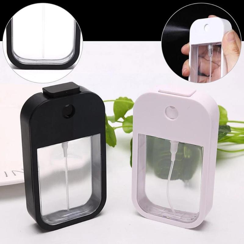 

Storage Bottles & Jars 45ML Mini Hand Sanitizer Press Spray Bottle Portable Empty Fine Bottling Refillable Mist Plastic Alcohol
