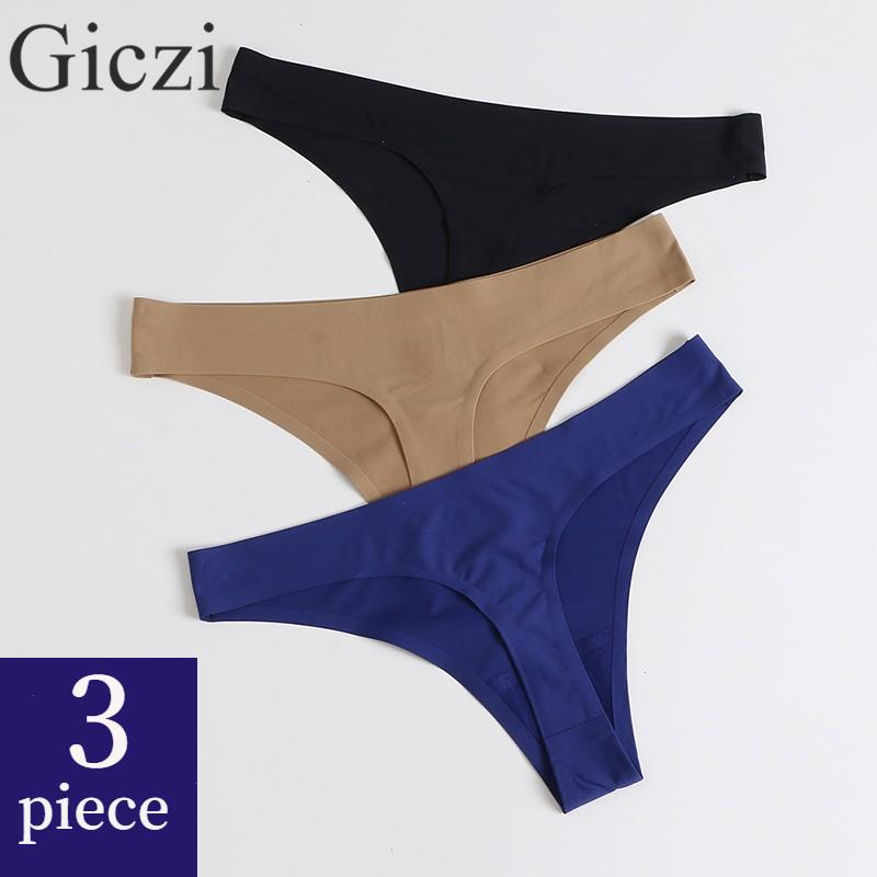 

Giczi High Quality Female Thongs Seamless Womens Panties Silk Satin Underwear Girls G-strings Sexy Lingerie Tanga Slip, Set 16