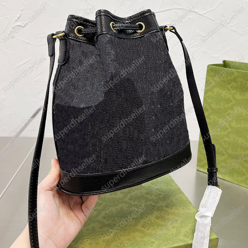 

Top Luxury Designer Bucket Bag Drawstring Messenger Shoulder Bags Crossbody Handbag Women's Fashion Leather Handbags Letter Purse Wholesale, Increase feight