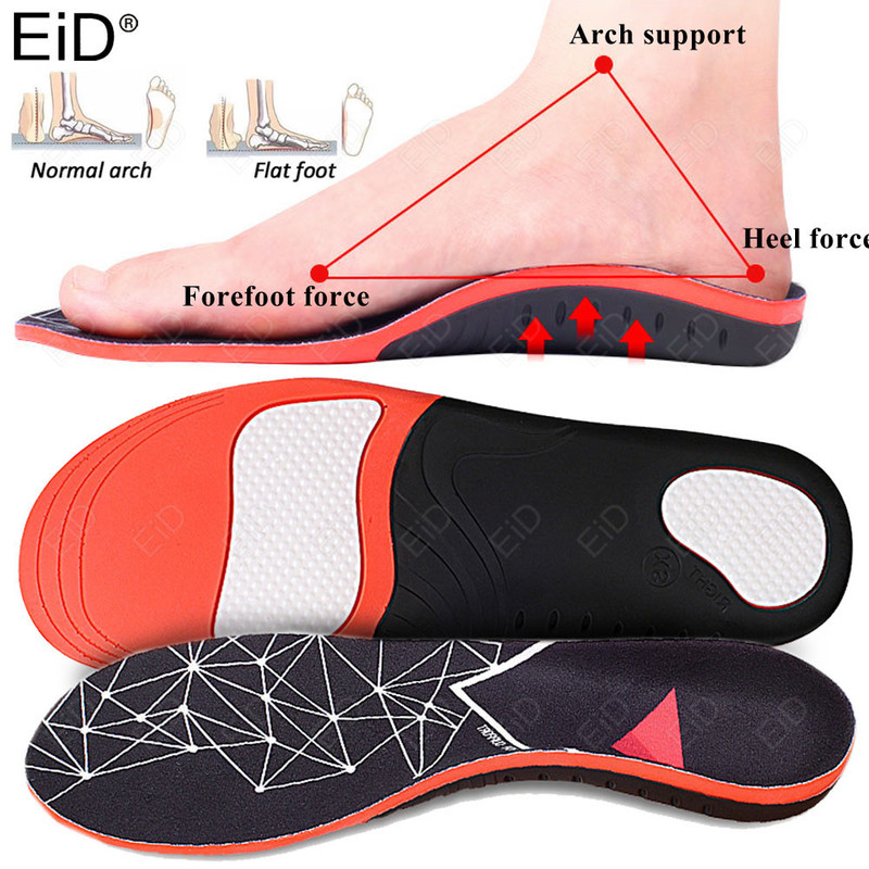 

Flat Feet Sport Insoles Ort ic Arch Support Shoe Pad Running Gel Insert Cushion Heel Pain Plantar Fasciitis Men 220610