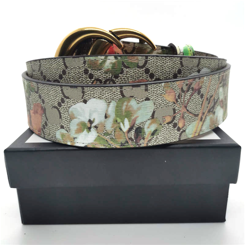 

men designers belts womens belts mens waistband high quality Fashion casual leather belt waistbands for man woman Flower color 2022, Belt and box