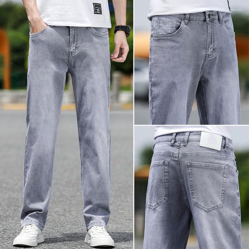 

Men's Jeans Neutral Pants Men Baggy Loose Straight Wide Leg Streetwear Denim Brand Trousers For Casual Jean Homme Soft BikerMen's Heat22, 091b