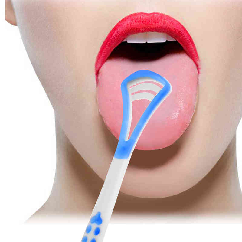 

Tongue Brush Cleaner Oral Care Scraper Hygiene Mouth Tool Durable Plastic Cleaning Remove Coat 220614