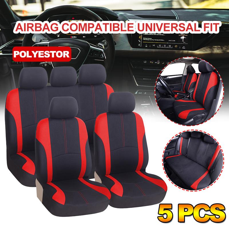 

Car Seat Covers Universal Variety Protective Interior Breathable Fabric For Auto Truck Van SUV