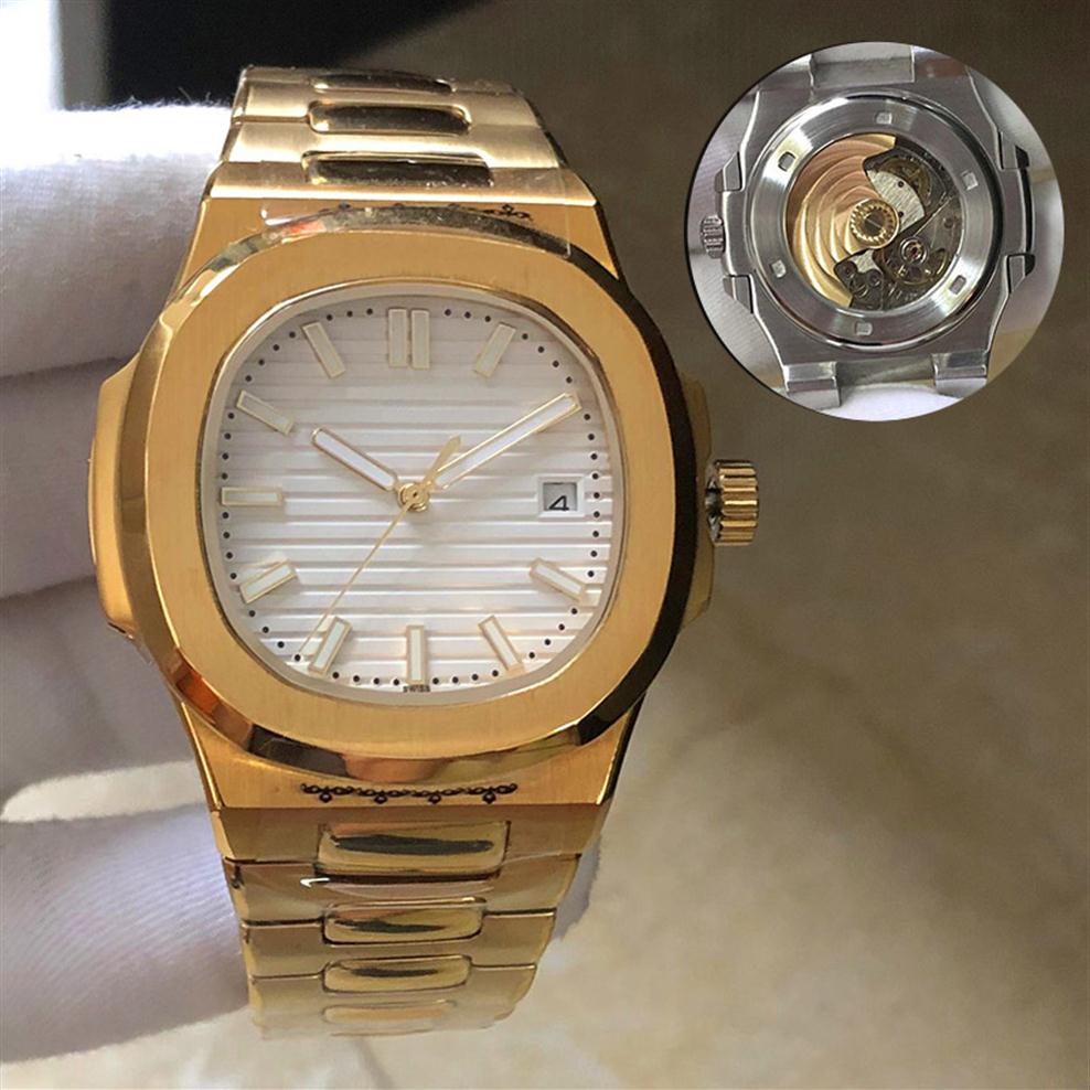 

U1-2021 men automatic mechanical watches classic style full stainless steel strap top quality wristwatches sapphire super luminous276D, Add waterproof