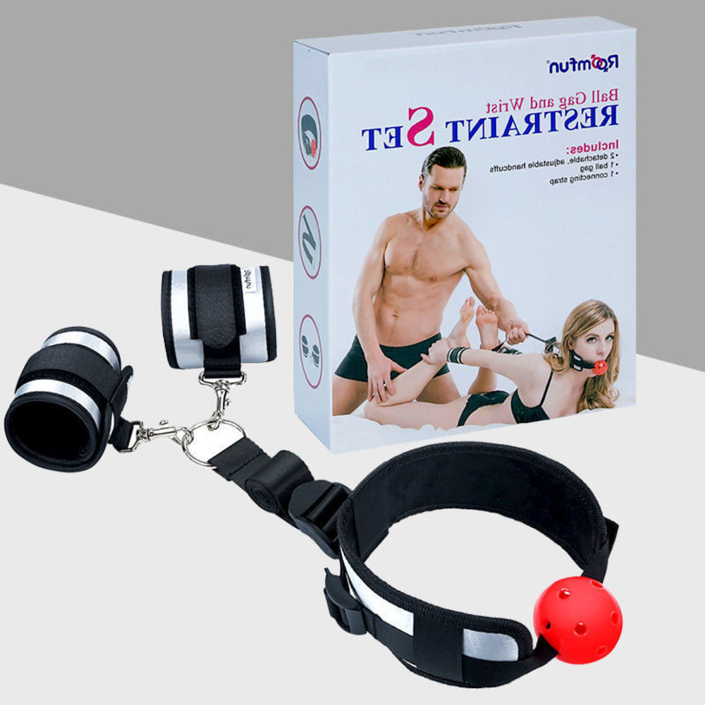 

Torture Tools Saliva Sm Ball Mouth Fun Products Plug Female Slave Training Silicone Binding 52L9