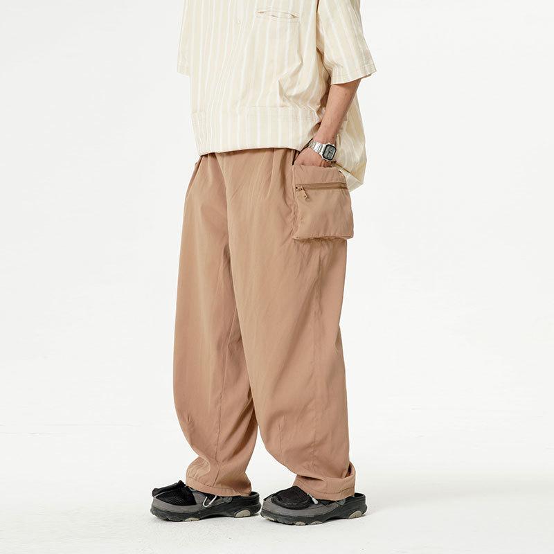 

Men's Pants Cityboy Men Fashion Loose Casual Outdoor Big Pocket Cargo Trousers Man Japan Korean Streetwear Vintage PantsMen's, Black