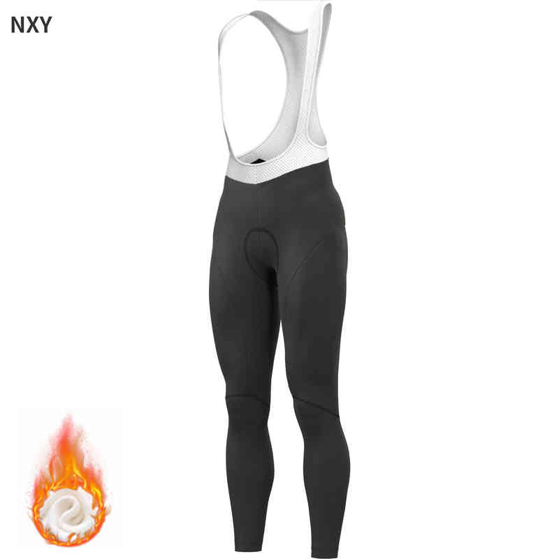 

Cycling Pants Pantalones De Ciclismo Invierno Para Hombre Pantaln Largo Trmica Lana Con Pechera Gel 19d Bicicleta Montaa y 220125, Thermal fleece pants