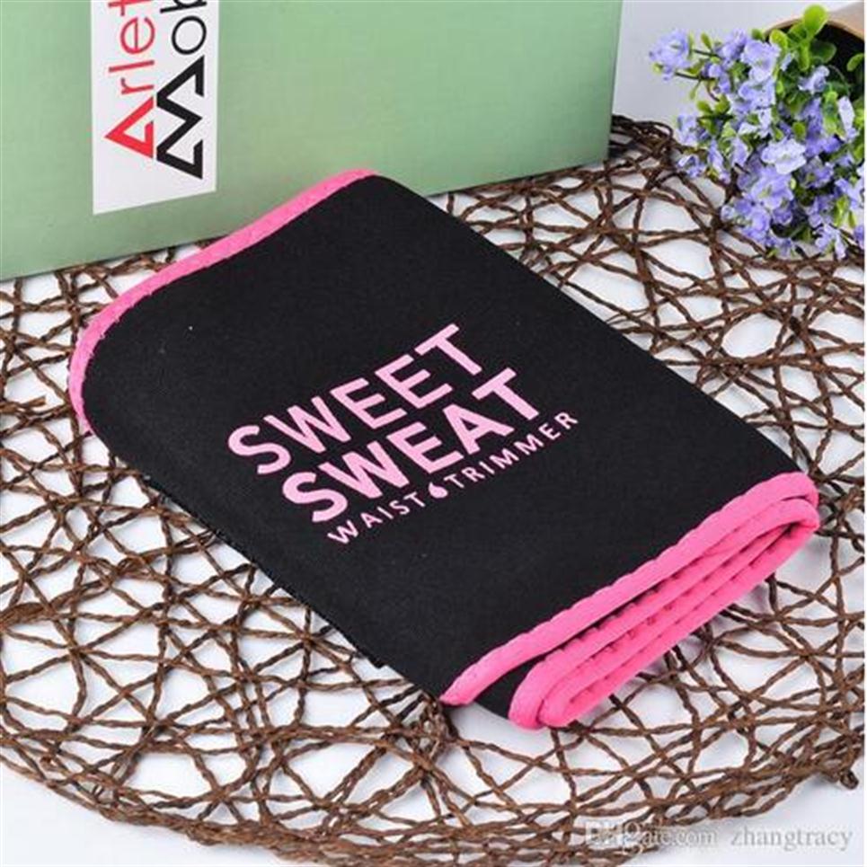 

Ultra-thin models Sweet Sweat Premium Waist Trimmer Unisex Belt Slimmer Exercise Waist Wrap With Retail Package 3 Colors 3 Sizes C242K