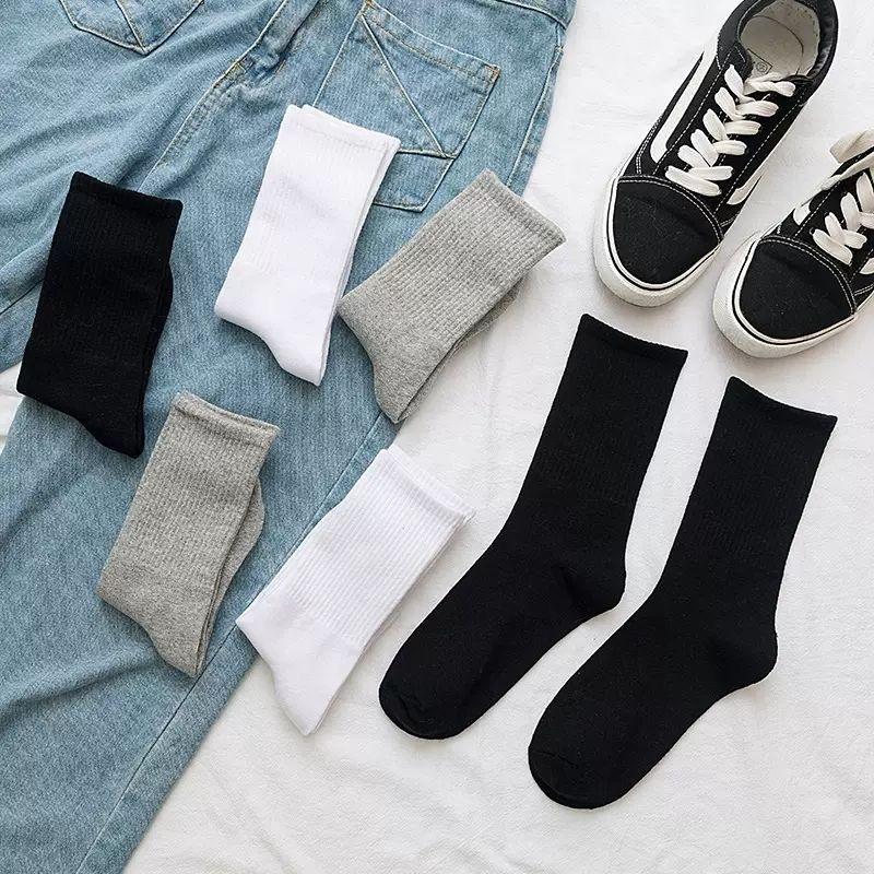 

Men's Socks Compression Athletic Men Women Solid Colors Breathable Daily Fit Running Outdoor Hiking Flight Cotton KnitMen's, Blue
