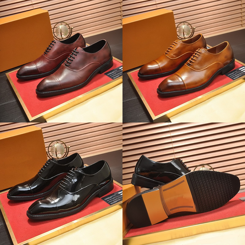 

mens dress shoes classic mens oxfords formal business shoes modern fashion wedding men designer shoes eu3845, #1