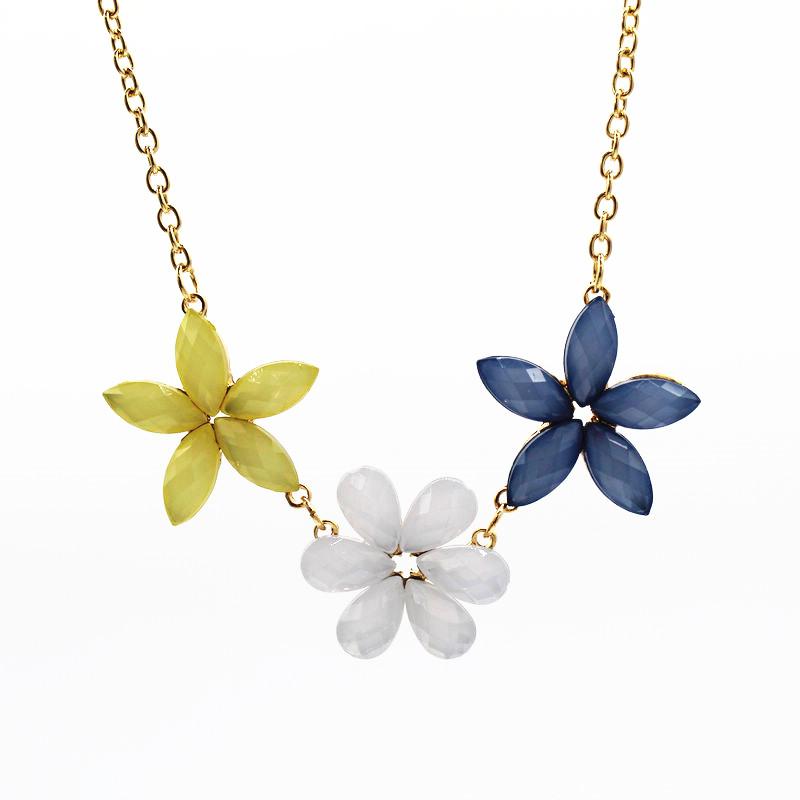 

Pendant Necklaces Foreign Trade Original Single Jewelry Flowers Necklace Elegant Fashion For WomenPendant